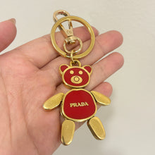 Load image into Gallery viewer, Authentic Prada bear keychain
