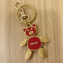 Load image into Gallery viewer, Authentic Prada bear keychain
