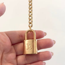 Load image into Gallery viewer, Authentic repurposed Louis Vuitton bag charm
