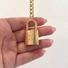 Load image into Gallery viewer, Authentic repurposed Louis Vuitton bag charm
