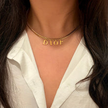 Load image into Gallery viewer, Authentic repurposed Dior necklace
