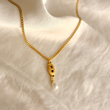 Load image into Gallery viewer, Authentic repurposed Dior logo CD necklace
