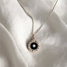 Load image into Gallery viewer, Authentic repurposed Bvlgari crystal necklace - silver
