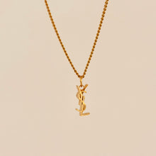 Load image into Gallery viewer, Authentic repurposed YSL necklace
