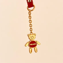 Load image into Gallery viewer, Authentic original Prada bear bag charm/ keychain
