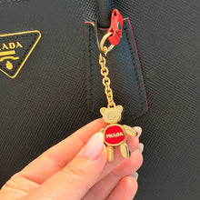 Load image into Gallery viewer, Authentic original Prada bear bag charm/ keychain
