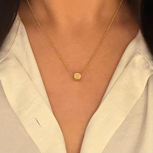 Load image into Gallery viewer, Authentic repurposed Louis Vuitton logo necklace - reversible 3 ways
