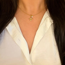 Load image into Gallery viewer, Authentic repurposed Louis Vuitton monogram flower necklace
