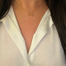 Load image into Gallery viewer, Authentic repurposed Louis Vuitton monogram charm necklace
