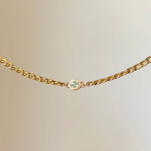 Load image into Gallery viewer, Authentic repurposed Gucci logo necklace - baby blue

