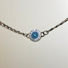 Load image into Gallery viewer, Authentic repurposed Bvlgari 16” necklace silver

