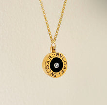 Load image into Gallery viewer, Authentic repurposed Bvlgari crystal necklace
