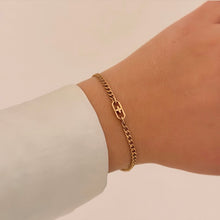 Load image into Gallery viewer, Authentic repurposed Louis Vuitton monogram flower bracelet
