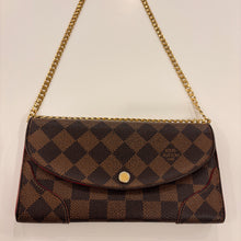 Load image into Gallery viewer, Authentic Louis Vuitton wallet with crossbody chain
