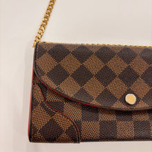 Load image into Gallery viewer, Authentic Louis Vuitton wallet with crossbody chain
