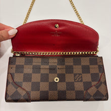 Load image into Gallery viewer, Authentic Louis Vuitton wallet with crossbody chain
