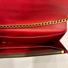 Load image into Gallery viewer, Authentic Louis Vuitton wallet with crossbody chain
