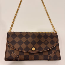 Load image into Gallery viewer, Authentic Louis Vuitton wallet with crossbody chain
