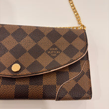 Load image into Gallery viewer, Authentic Louis Vuitton wallet with crossbody chain
