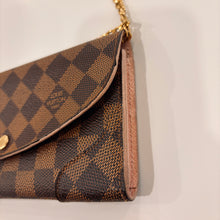 Load image into Gallery viewer, Authentic Louis Vuitton wallet with crossbody chain
