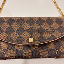 Load image into Gallery viewer, Authentic Louis Vuitton wallet with crossbody chain
