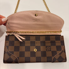 Load image into Gallery viewer, Authentic Louis Vuitton wallet with crossbody chain
