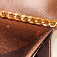 Load image into Gallery viewer, Authentic Louis Vuitton wallet with crossbody chain
