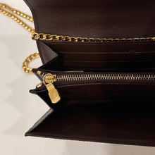 Load image into Gallery viewer, Authentic Louis Vuitton wallet with crossbody chain
