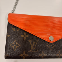 Load image into Gallery viewer, Authentic Louis Vuitton wallet with crossbody chain
