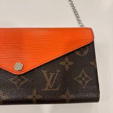 Load image into Gallery viewer, Authentic Louis Vuitton wallet with crossbody chain
