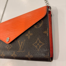 Load image into Gallery viewer, Authentic Louis Vuitton wallet with crossbody chain
