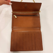 Load image into Gallery viewer, Authentic Louis Vuitton wallet with crossbody chain

