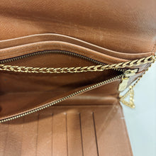 Load image into Gallery viewer, Authentic Louis Vuitton wallet with crossbody chain
