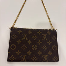 Load image into Gallery viewer, Authentic Louis Vuitton wallet with crossbody chain
