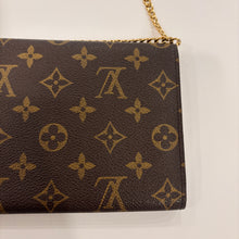 Load image into Gallery viewer, Authentic Louis Vuitton wallet with crossbody chain
