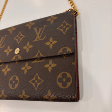 Load image into Gallery viewer, Authentic Louis Vuitton wallet with crossbody chain
