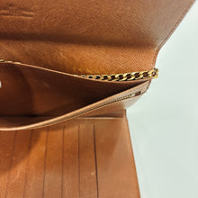 Load image into Gallery viewer, Authentic Louis Vuitton wallet with crossbody chain
