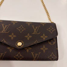 Load image into Gallery viewer, Authentic Louis Vuitton wallet with crossbody chain
