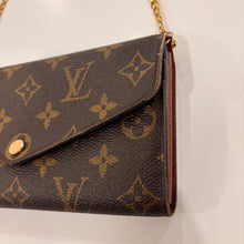 Load image into Gallery viewer, Authentic Louis Vuitton wallet with crossbody chain
