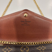 Load image into Gallery viewer, Authentic Louis Vuitton wallet with crossbody chain
