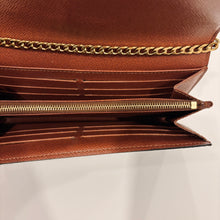 Load image into Gallery viewer, Authentic Louis Vuitton wallet with crossbody chain
