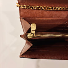 Load image into Gallery viewer, Authentic Louis Vuitton wallet with crossbody chain
