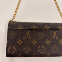 Load image into Gallery viewer, Authentic Louis Vuitton wallet with crossbody chain
