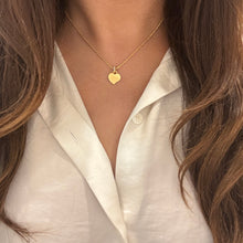 Load image into Gallery viewer, Authentic repurposed Prada heart necklace
