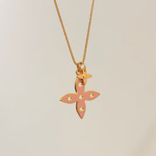 Load image into Gallery viewer, Authentic repurposed Louis Vuitton monogram necklace - reversible
