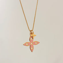 Load image into Gallery viewer, Authentic repurposed Louis Vuitton monogram necklace - reversible
