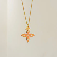 Load image into Gallery viewer, Authentic repurposed Louis Vuitton monogram necklace - reversible
