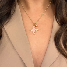 Load image into Gallery viewer, Authentic repurposed Louis Vuitton monogram necklace - reversible
