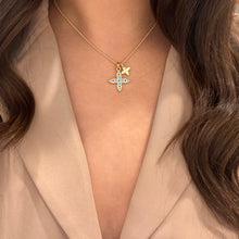 Load image into Gallery viewer, Authentic repurposed Louis Vuitton monogram necklace - reversible
