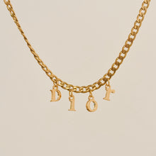 Load image into Gallery viewer, Authentic repurposed Dior necklace
